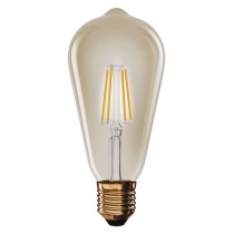 LED izzó Vintage ST64 / E27 / 4,5 W (40 W) / 420 lm / Meleg fehér