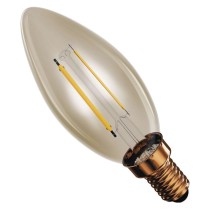 Żarówka LED Vintage świeczka  / E14 / 2,5 W (20 W) / 225 lm / 225 lm / Ciepła biel