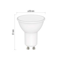 Chytrá LED žárovka GoSmart MR16 / GU10 / 4,8 W (35 W) / 400 lm / RGB / stmívatelná /Zigbee