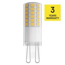 Żarówka LED Classic JC / G9 / 4,3W (48 W) / 600 lm / Zimna biel