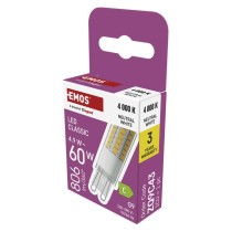 Żarówka LED Classic JC / G9 / 4,9W (60 W) / 806 lm / Neutralna biel