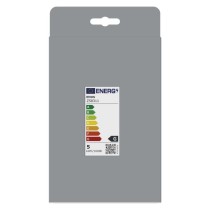 LED Bulb DECO SMOKED G125 / E27 / 4,5 W (19 W) / 180 lm / flame