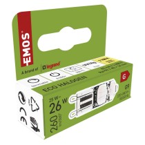 Żarówka halogenowa JC 25W G9 ciepła biel