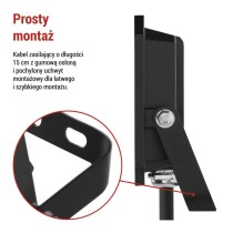 Naświetlacz LED SIMPO 20W, neutralna biel