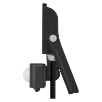 Naświetlacz LED GLARO PIR 10 W, czarny, IP54, 1000 lm, neutralna biel