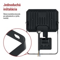 LED reflektor SIMPO s pohybovým čidlom 20 W neutrálna biela