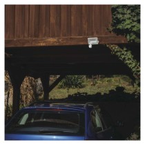 LED reflektor GLARO s pohybovým čidlom, 30 W, biely, IP54, 3000 lm, neutrálna biela