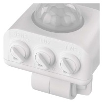 LED reflektor GLARO s pohybovým čidlom, 30 W, biely, IP54, 3000 lm, neutrálna biela