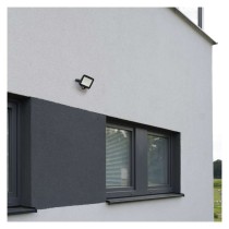 LED reflektor INOVO 30 W, šedý, neutrální bílá