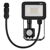 LED reflektor INOVO s pohybovým čidlem, 10 W, šedý, neutrální bílá