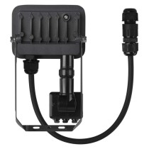 LED reflektor INOVO s pohybovým čidlem, 10 W, šedý, neutrální bílá