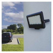 LED reflektor AGENO čierny, 150W neutrálna biela