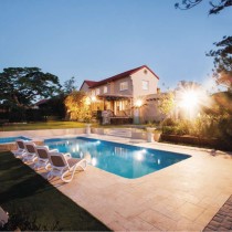 LED prožektors ILIO, 51 W, melns, neitrāli balts