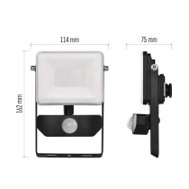 LED-Strahler ILIO mit Bewegungsmelder, 10,5W