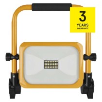 LED reflektor ACCO nabíjecí, přenosný, 20 W, žlutý, studená bílá