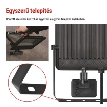 EMOS VISIO LED reflektor 50 W mozgásérzékelővel IP54 term. fehér