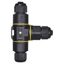 Kabelová T spojka plastová, IP68