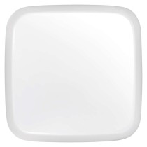 LED prisadené svietidlo Dori, štvorcové b. 24,5W neut.b., IP54