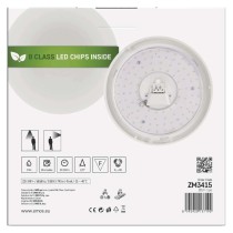 LED mennyezeti lámpatest TIVI, B CLASS, kerek, fehér 5,2W, IP44, Meleg fehér