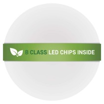 LED mennyezeti lámpatest TIVI, B CLASS, kerek, fehér 5,2W, IP44, Meleg fehér