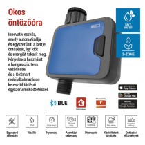 GoSmart öntöző időzítő, Bluetooth 5.0, 1 kimenet