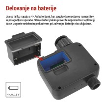 Časovnik za zalivanje GoSmart, Bluetooth 5.0, 1 izhod