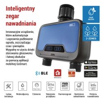 GoSmart Kontroler nawadniania, Bluetooth 5.0, 2 wyjścia