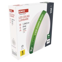 LED přisazené svítidlo TIVI, A CLASS, kruhové bílé 11W, IP44, neutrální bílá