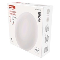 LED přisazené svítidlo FIONI, kruhové bílé 12W neutrální b., IP44