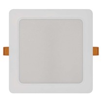 Panel LED wpuszczany RUBIC, kwadrat, biały, 18W, naturalna biel