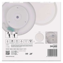 LED prisadené svietidlo FLORI okrúhle, biele, 18W, neutrálna biela