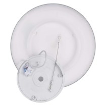 LED prisadené svietidlo FLORI okrúhle, čierné, 18W, neutrálna biela