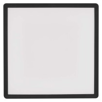 Oprawa LED FLORI kwadratowy, czarny, 18W, neutralna biel
