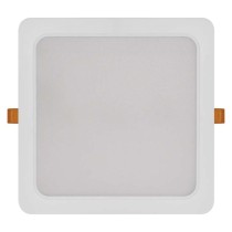 Panel LED wpuszczany RUBIC, kwadrat, biały, 24W, naturalna biel