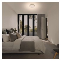 Panel LED natynkowy RORI okrągły, biały, 17W, CCT