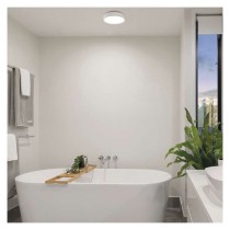 Panel LED natynkowy RORI okrągły, biały, 17W, CCT