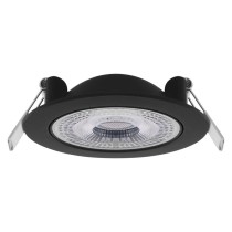 Oczko LED GERI czarne, okrągłe, 6,5W CCT