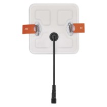 LED panel VIXXO 100×100, štvorcový vstavaný biely,7,5W neutr.b.,IP65