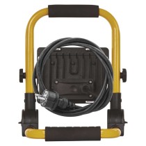 LED reflektor ILIO přenosný, 31 W, černý/žlutý, neutrální bílá