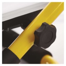 LED reflektor ILIO přenosný, 31 W, černý/žlutý, neutrální bílá