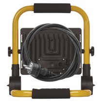 LED reflektor ILIO přenosný, 51 W, černý/žlutý, neutrální bílá