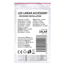 Sada háčků pro vestavnou montáž lineárních svítidel ORTO