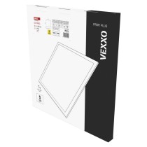 LED panel VEXXO 60×60, prisadený štvorcový biely, 33W neutrálna biela UGR