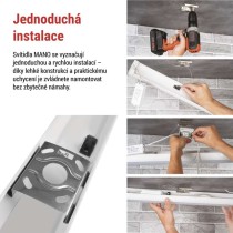 LED liniové svítidlo MANO 20W neutrální bílá