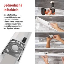 LED liniové svietidlo MANO 40W, neutrálna biela