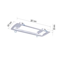 Rámik na vstavanú montáž núdzového svietidla NESSI