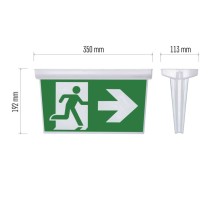 Difuzor NESSI pro nouzové svítidlo, IP65