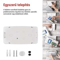 EMOS LED vészvilágító lámpatest NESSI 10W 3 óra IP66