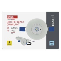 LED Núdzové svietidlo ORSU 2W 300lm 3H