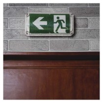 LED avārijas starpsienu gaismeklis NESSI, 4 W, 3 h, IP66